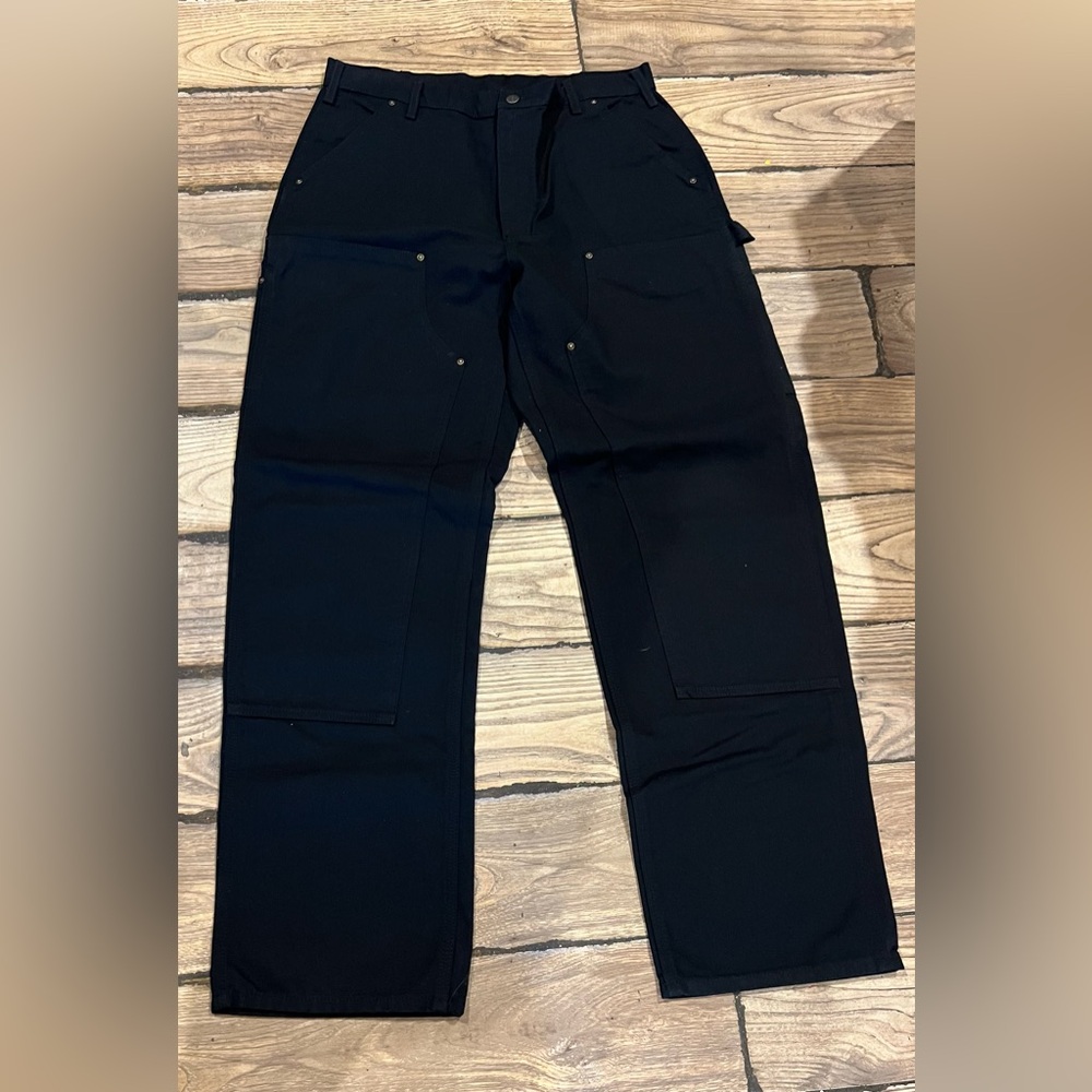 Carhartt loose fit washed duck double front utility work pants 38 x 34 New NWT
